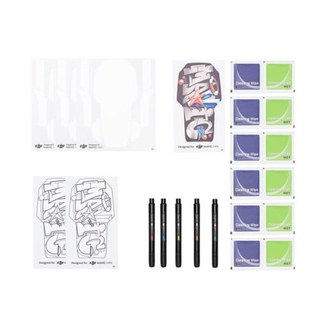Accessoires pour drone Dji Mavic Mini DIY Creative Kit (autocollants et marqueurs)
