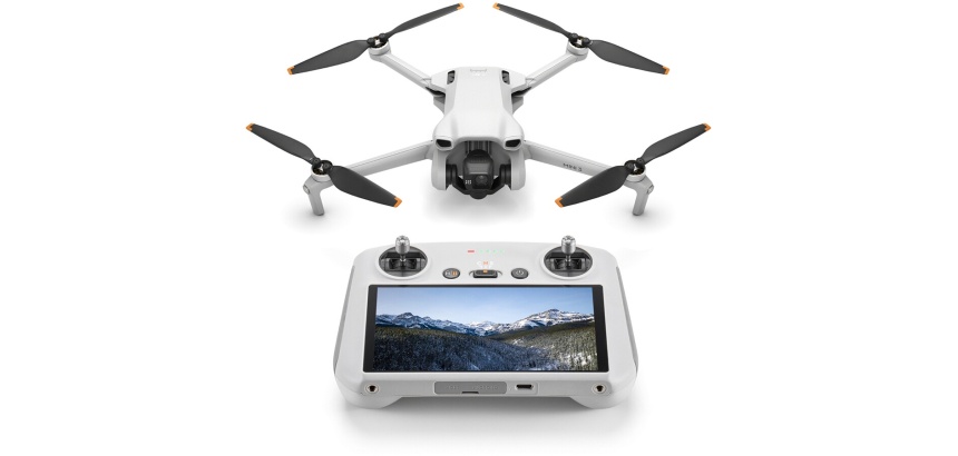 Drone Dji Mini 3 avec telecommande ecran integre