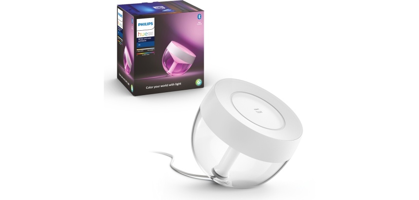Lampe connectée Philips Hue Iris Blanc transparent