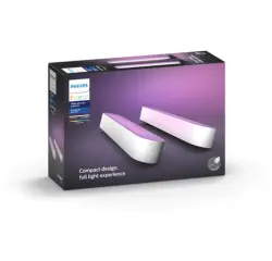 Lampe connectée Philips Hue Hue Play Pack x2 - Blanc