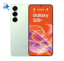 Samsung Galaxy S25+ Smartphone AI, Display 6.7'' QHD+ Dynamic AMOLED 2X, Fotocamera 50MP, RAM 12GB, 512GB, 4.900 mAh, Mint