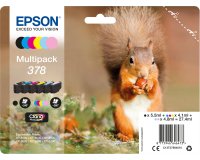Epson Squirrel Multipack 6-colours 378 Claria Photo HD Ink