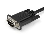 StarTech.com Adaptateur USB-C vers VGA 1m - Câble Vidéo Actif USB Type C vers VGA - 1920x1200/1080p - Compatible Thunderbolt 3 - Convertisseur USB-C à VGA - DP Alt Mode HBR2