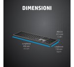 HP Tastiera wireless 975 Dual-Mode