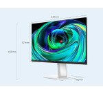 TCL 25G54 Mini-LED Monitor 25", risoluzione Full HD, 144Hz, pannello IPS, 450 nits, VESA Display HDR 400, DCI-P3 ampia gamma di colori al 93%, TÜV Rheinland senza sfarfallio e luce blu bassa