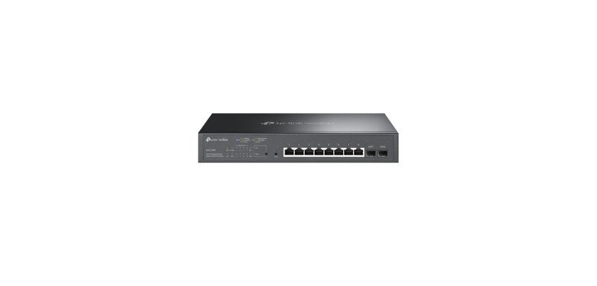 TP-Link Omada TL-SG2210MP Gestionado L2/L2+ Gigabit Ethernet (10/100/1000) Energía sobre Ethernet (PoE) 1U Negro