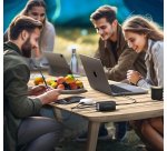 Conceptronic OZUL06BE Caricabatterie per dispositivi mobili Universale Nero AC Ricarica rapida Interno