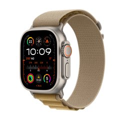 Apple Watch Ultra 2 OLED 49 mm Numérique 410 x 502 pixels Écran tactile 4G Titane GPS (satellite)