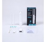 TP-Link Omada EAP225-Outdoor 1200 Mbit/s Blanc Connexion Ethernet, supportant l'alimentation via ce port (PoE)