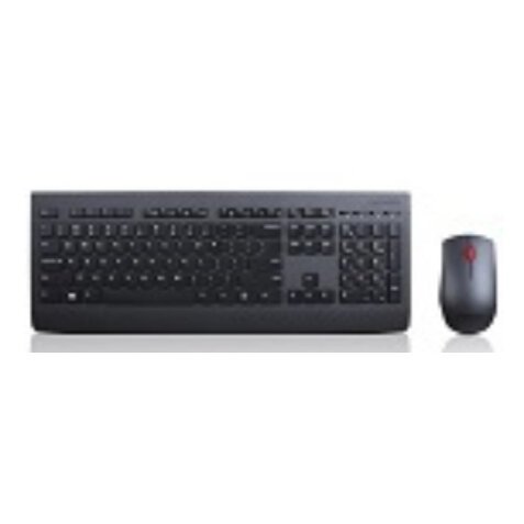 Lenovo 4X30H56816 tastiera Mouse incluso Universale RF Wireless Nero