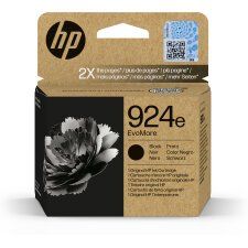 HP 924e Cartouche d’encre authentique Noir EvoMore