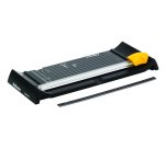 Rogneuse fellowes mini neutron a5 capacité 5f safecut réglette téléscopique a4 paysage longueur coupe 240mm