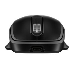 HP 725 Multi Rechargeable WLS KB/MSE Belgium keyboard Mouse included Office RF wireless + Bluetooth Black - azerty