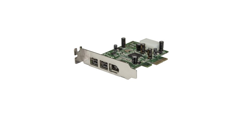 StarTech.com Scheda adattatore PCI Express FireWire 2b 1a 1394 a basso profilo - 3 porte