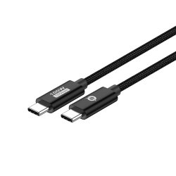 Conceptronic ETTA02B12 USB 3.2 Gen 2 C-C PD 3.0 100W Cable 1.2M, 20V 5A, 10Gbps, E-Mark