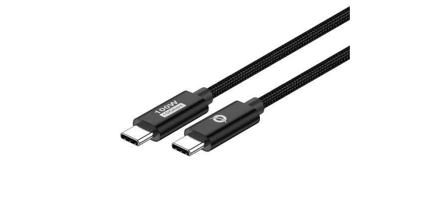 Conceptronic ETTA02B20 USB 3.2 Gen 2 C-C PD 3.0 100W Cable 2M, 20V 5A, 10Gbps, E-Mark