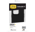 OtterBox Defender XT Coque pour iPhone 14 Pro avec MagSafe, Antichoc, anti-chute, robuste, supporte 5 x plus de chutes que la norme militaire, Noir