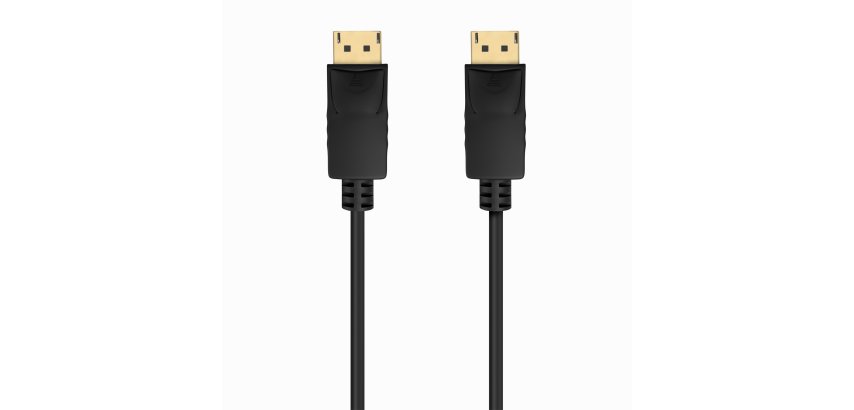 AISENS Cable DISPLAYPORT V1.2 CCS 4K@60Hz, DP/M-DP/M, Negro, 3.0m