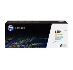 HP Toner jaune LaserJet 658A authentique