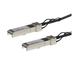 StarTech.com Cable de 2m Twinax Direct Attach SFP+ a SFP+ - 10G Compatible con MSA sin Codificar - DAC de Cobre SFP+ de 10 GbE - Módulo Transceptor Pasivo de Bajo Poder de 10 Gbps