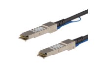 StarTech.com Câble de Connexion Directe Twinax de 1m QSFP+ vers QSFP+ Compatible Cisco QSFP-H40G-CU1M, 40 GbE QSFP+ DAC en Cuivre, Module Transmetteur Passif 40 Gbps DAC Firepower C9200 C9400