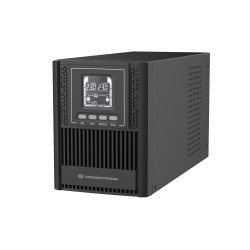 Conceptronic ZEUS52ES1K sistema de alimentación ininterrumpida (UPS) Doble conversión (en línea) 1 kVA 900 W 3 salidas AC