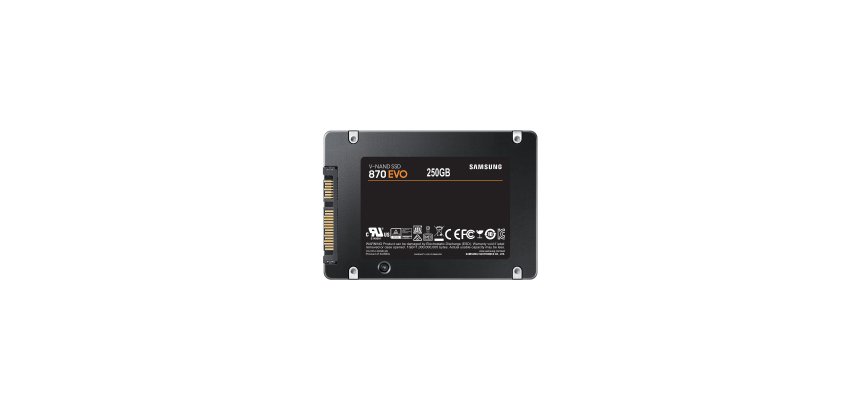 Samsung 870 EVO 250 GB 2.5" Serial ATA III V-NAND MLC