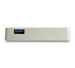 StarTech.com USB C to Gigabit Ethernet Adapter w/USB A Port - White 1Gbps NIC USB 3.0/USB 3.1 Type C Network Adapter - 1GbE USB-C RJ45/LAN TB3 Compatible Windows MacBook Pro Chromebook