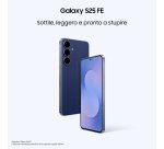 Samsung Galaxy S25 FE, Smartphone AI, Display Dynamic AMOLED 2X 6.7'', Fotocamera 50MP, 8GB RAM, 256GB, Batteria 4.900 mAh, Navy