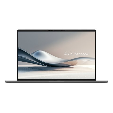 ASUS Zenbook A14 UX3407QA-QD311W Copilot+ PC Qualcomm Snapdragon X1-26-100 Ordinateur portable 35,6 cm (14") WUXGA 16 Go LPDDR5x-SDRAM 512 Go SSD Wi-Fi 6E (802.11ax) Windows 11 Home Gris