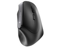 CHERRY MW 4500 Souris ergonomique sans fil, pour droitiers, inclinée à 45°, noir, USB