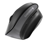 CHERRY MW 4500 Souris ergonomique sans fil, pour droitiers, inclinée à 45°, noir, USB