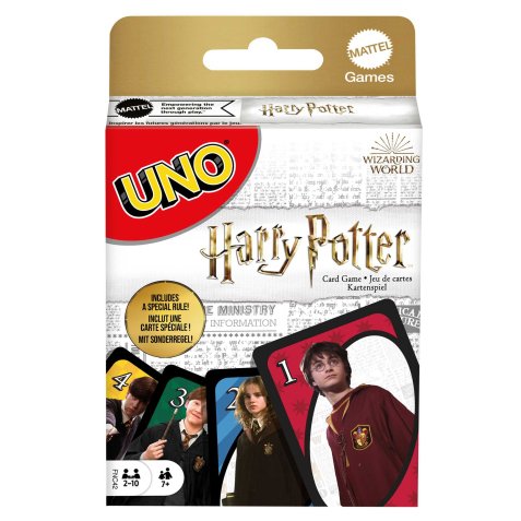 Games UNO Harry Potter Card Game for Kids, Adults and Game Night based on the Popular Series