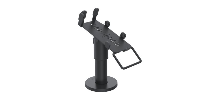 Ergonomic Solutions SpacePole Payment VER400-D-02 accessoire de système de paiement en point de vente Monture POS Noir Métal
