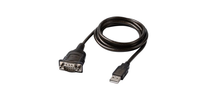 Lindy 43413 câble Série Gris 1,5 m USB Type-A RS-232
