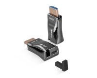 Lindy 38392 extensor audio/video Transmisor y receptor de señales AV Gris Oscuro