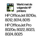 HP 912XL originele high-capacity zwarte inktcartridge