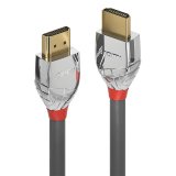 Lindy 37873 cable HDMI 3 m HDMI tipo A (Estándar) Gris, Plata