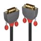 Lindy 36221 cable DVI 1 m DVI-D Negro