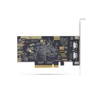 StarTech.com Carte Réseau PCIe 10 Gb Ethernet à 2 Ports, Carte d'Interface Réseau 10 GbE, Chipset Broadcom BCM57416, Double RJ45 10GBase-T/Gigabit, Carte NIC, TAA