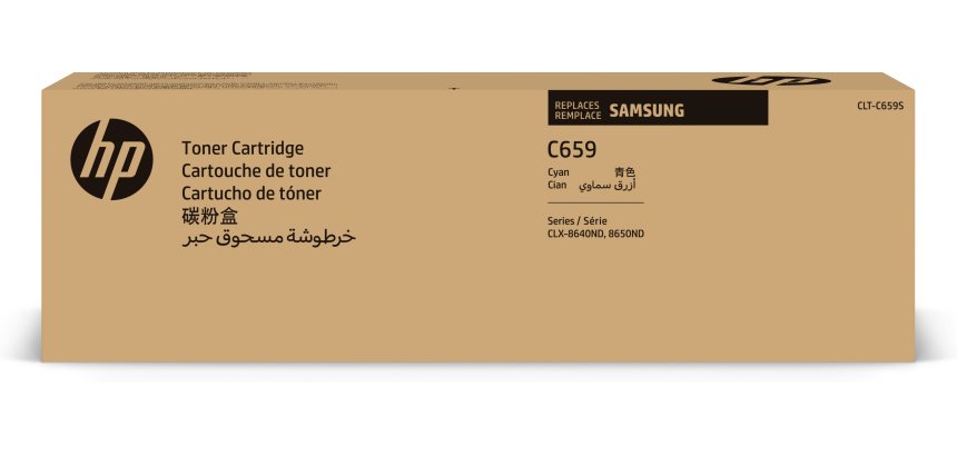 Samsung CLT-C659S Toner cyan authentique