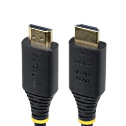 StarTech.com Câble HDMI Ultra Haut Débit Certifié de 50cm, 8K 60Hz / 4K 120Hz, Câble HDMI 2.1 avec HDR10+ / eARC, 48 Gbps, Câble HDMI 8K pour Moniteur/Téléviseur/Écran, Gaine TPE Flexible