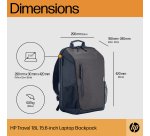 HP Travel 18 Liter 15.6 Iron Grey Laptop Backpack