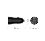 dbramante1928 CC18MOBL7104 Universal-Mobilgeräte-Ladegerät Schwarz Auto-Zigarettenanzünder