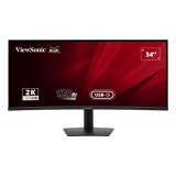 Viewsonic VA VA3420C LED display 86,4 cm (34") 3440 x 1440 pixels UltraWide Quad HD Noir