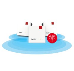 Mesh Set FRITZMESH SET 1700 3-PACK EDITION INTERNATIONAL Bianco Interno