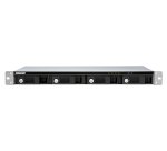QNAP TR-004U Boîtier de disques de stockage Boîtier disque dur/SSD Noir, Gris 2.5/3.5"