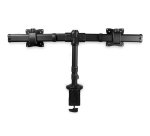 StarTech.com Support pour Deux Moniteurs - Supports pour Moniteurs de 13'' à 27'' - Réglable - Support de Bureau à Pince ou à Trou pour Deux Moniteurs VESA - Noir
