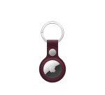 Apple FineWoven AirTag-sleutelhanger - Bordeauxrood