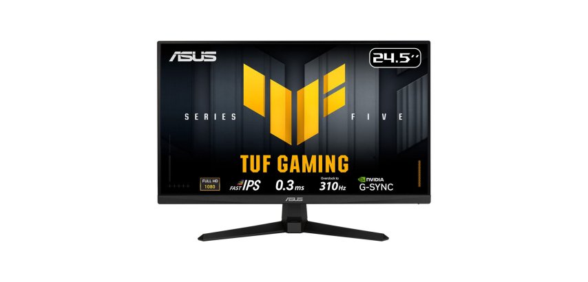 ASUS TUF Gaming VG259QMR5A computer monitor 62.2 cm (24.5") 1920 x 1080 pixels Full HD LCD Black